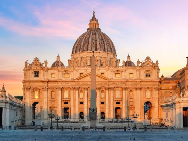 Private Early Bird St Peter's Basilica plus Vatican Museums Guided Tour